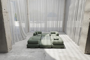 KETTAL · Insula Sofa by Patricia Urquiola