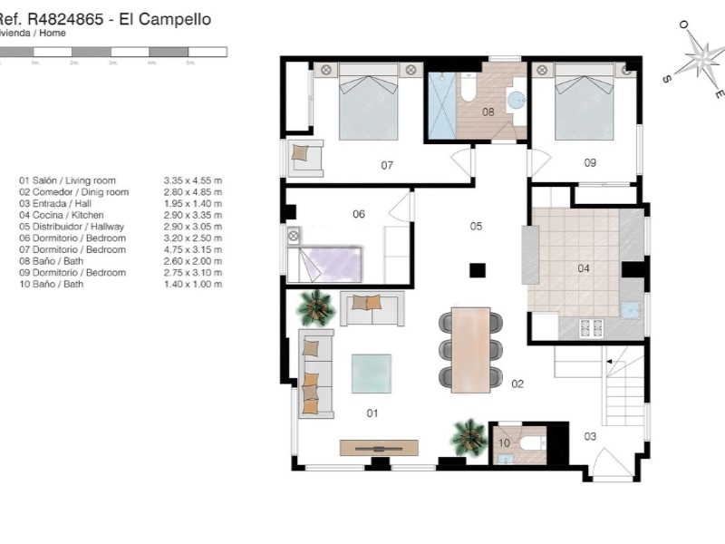 3 Spalni - El Campello — 34/37