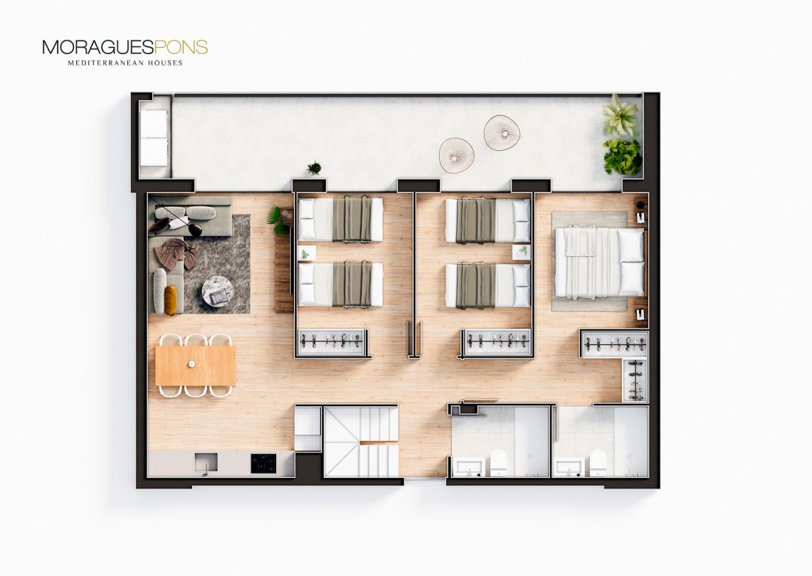 2 Chambres - Jávea - Xàbia — 17/19