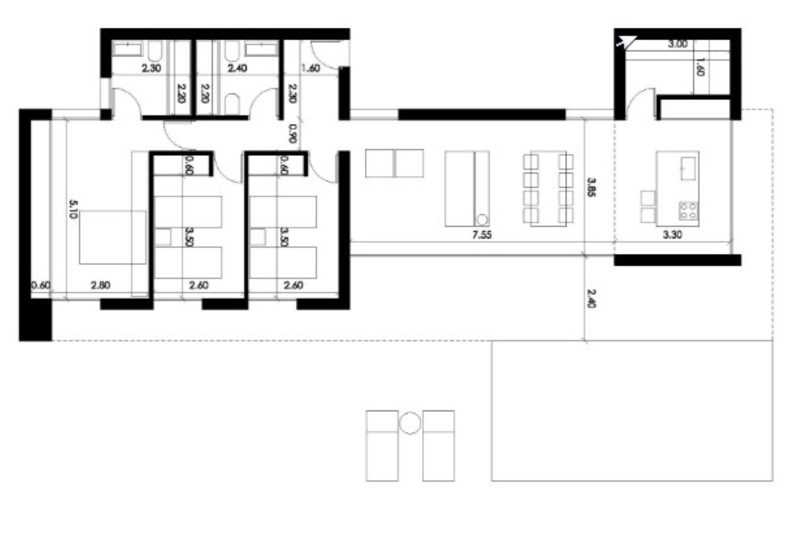 3 Spalni - Dénia — 3/11