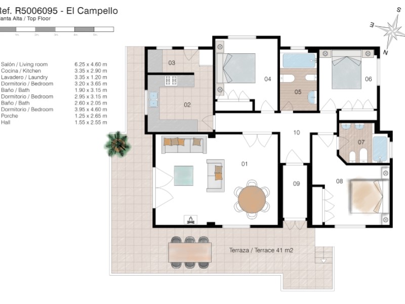 4 Schlafzimmer - El Campello — 36/48