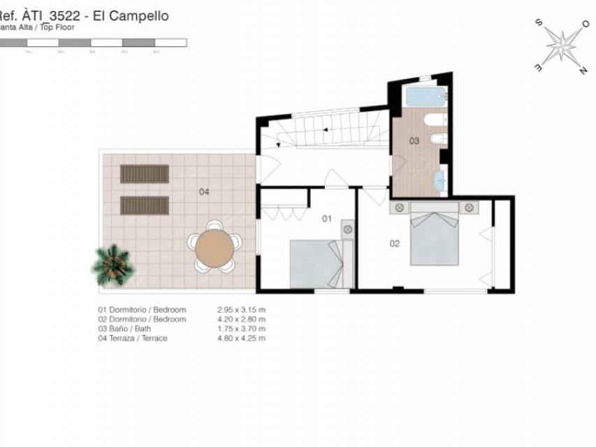 2 Dormitorios - El Campello — 35/35